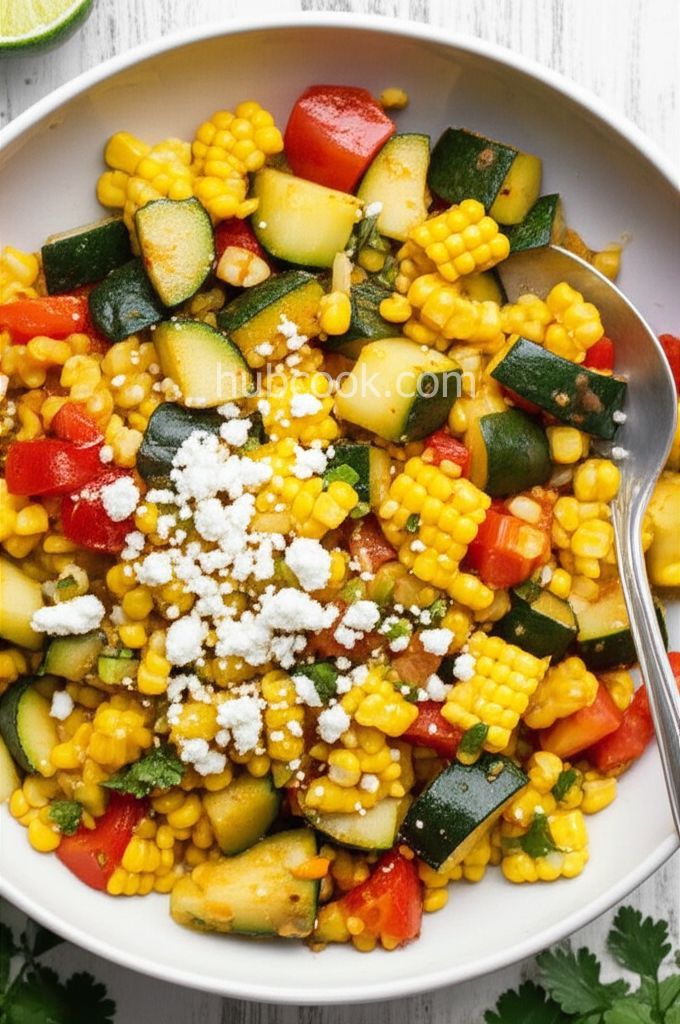 Calabacitas con Elote (Zucchini with Corn)