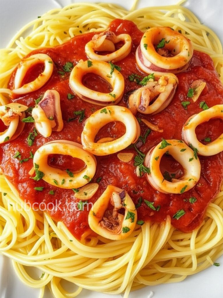 Calamari with Tomato Sauce