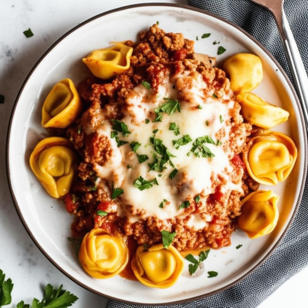 Cheesy Italian Tortellini