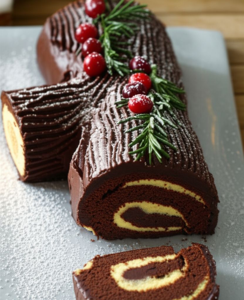 Chocolate Yule Log