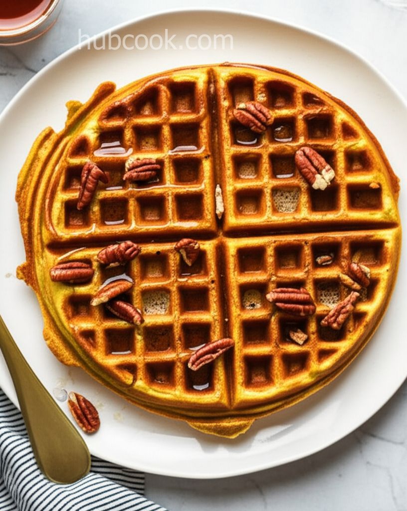 Cinnamon Pumpkin Waffles