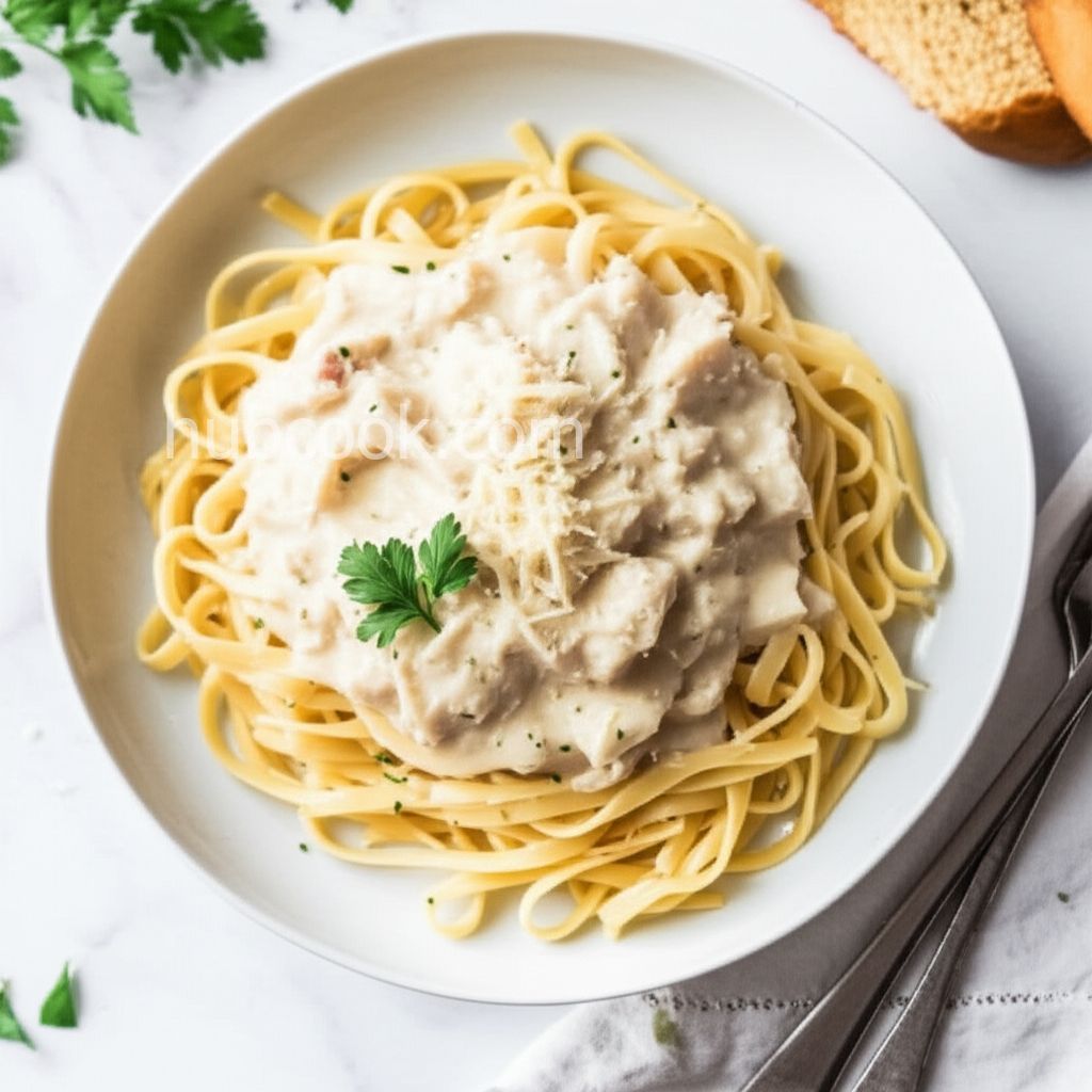 Crab Alfredo