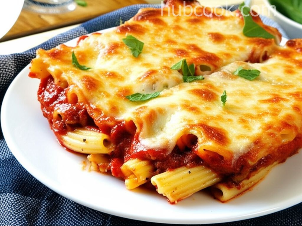 Delicious Meatless Baked Ziti