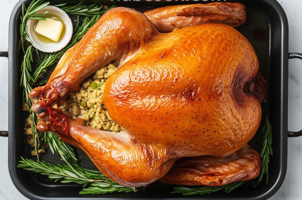 Easy Beginner's Turkey with Stuffing
