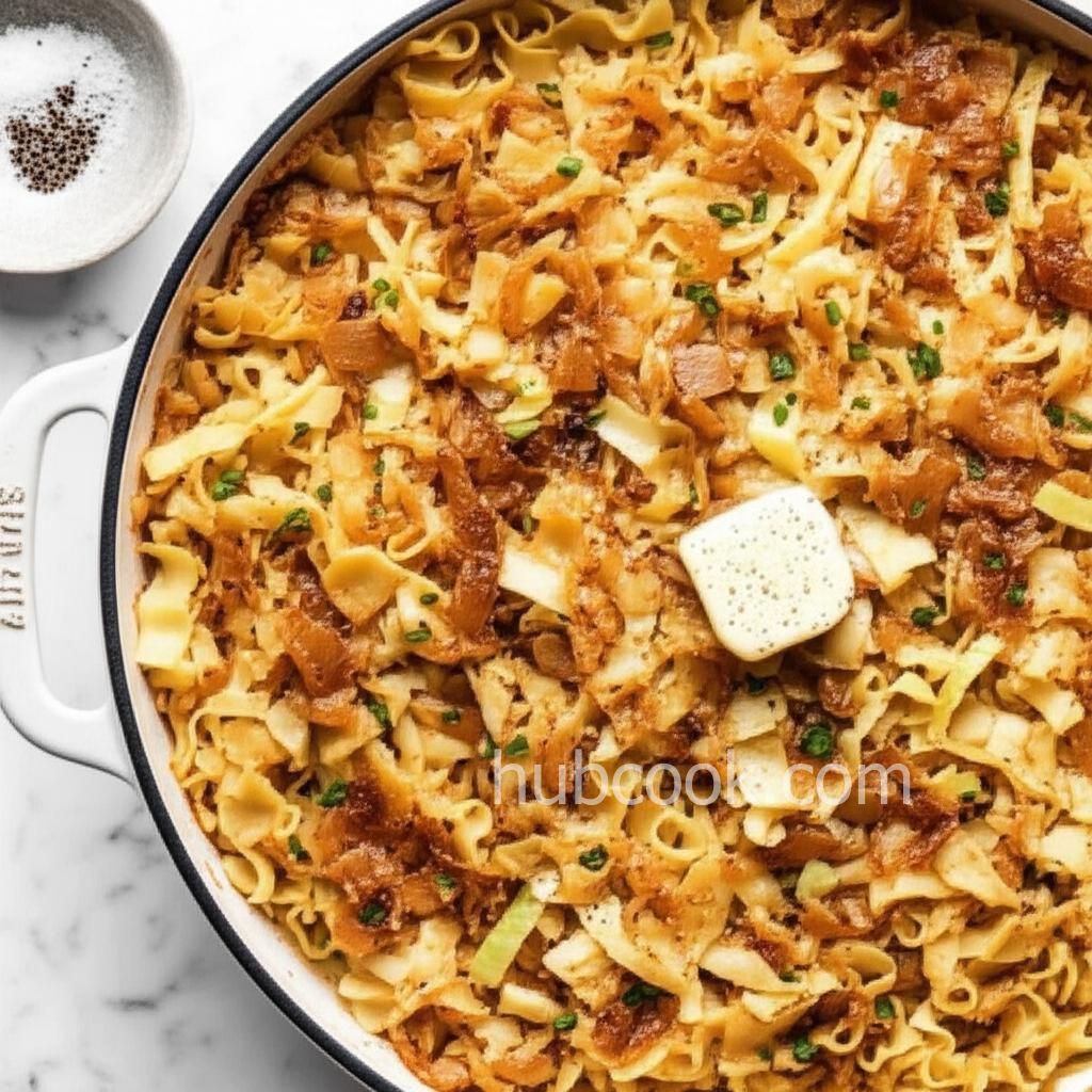 Haluski - Cabbage and Noodles