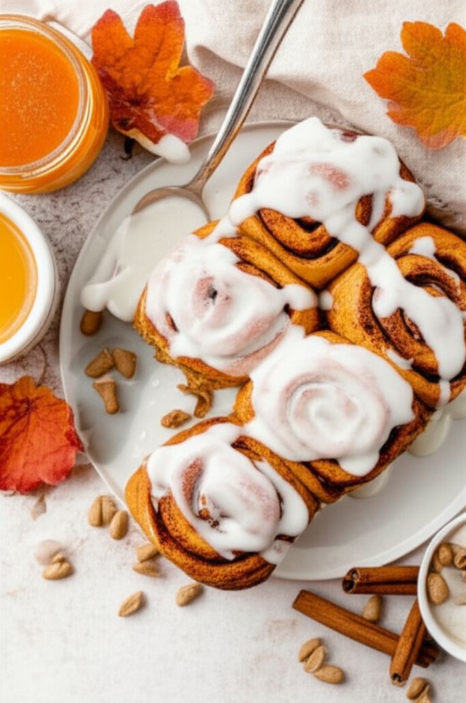 Kelsandra's Pumpkin Cinnamon Rolls