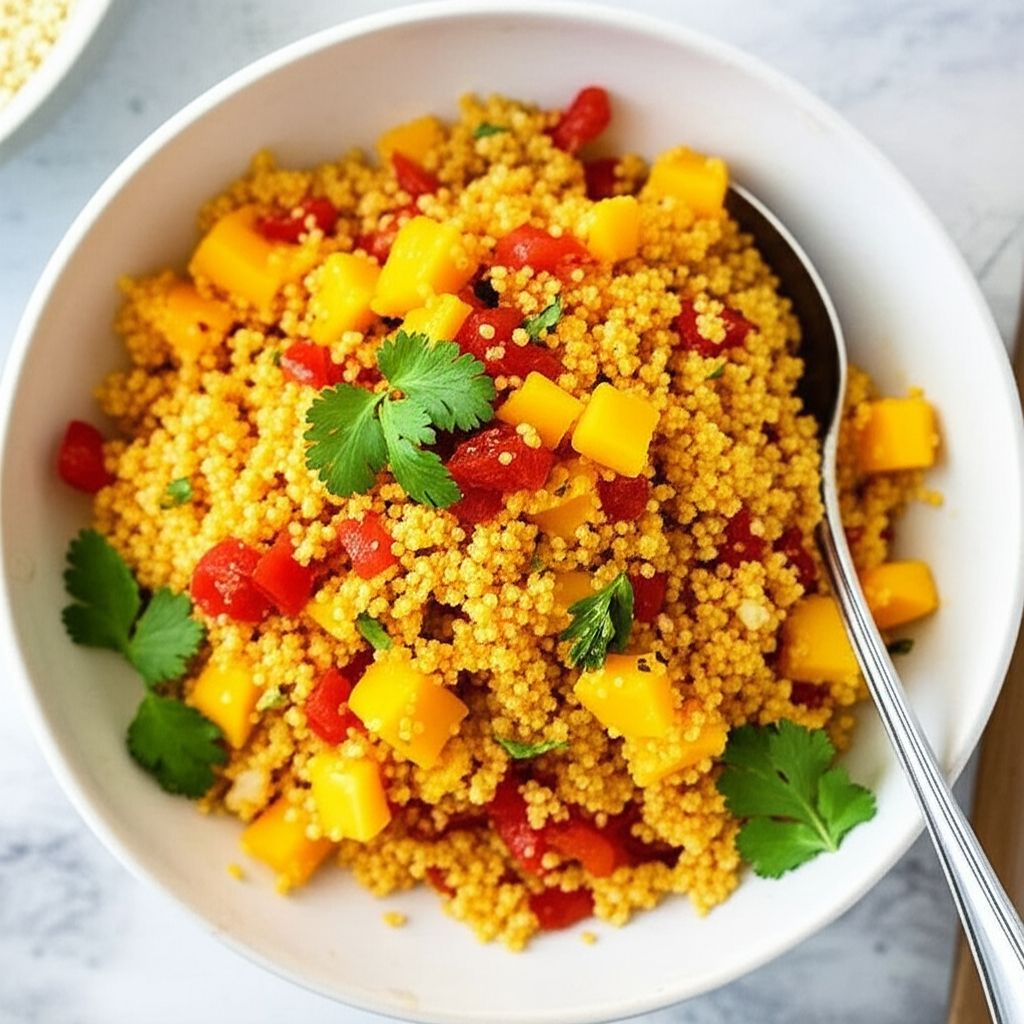 Mango Salsa Couscous