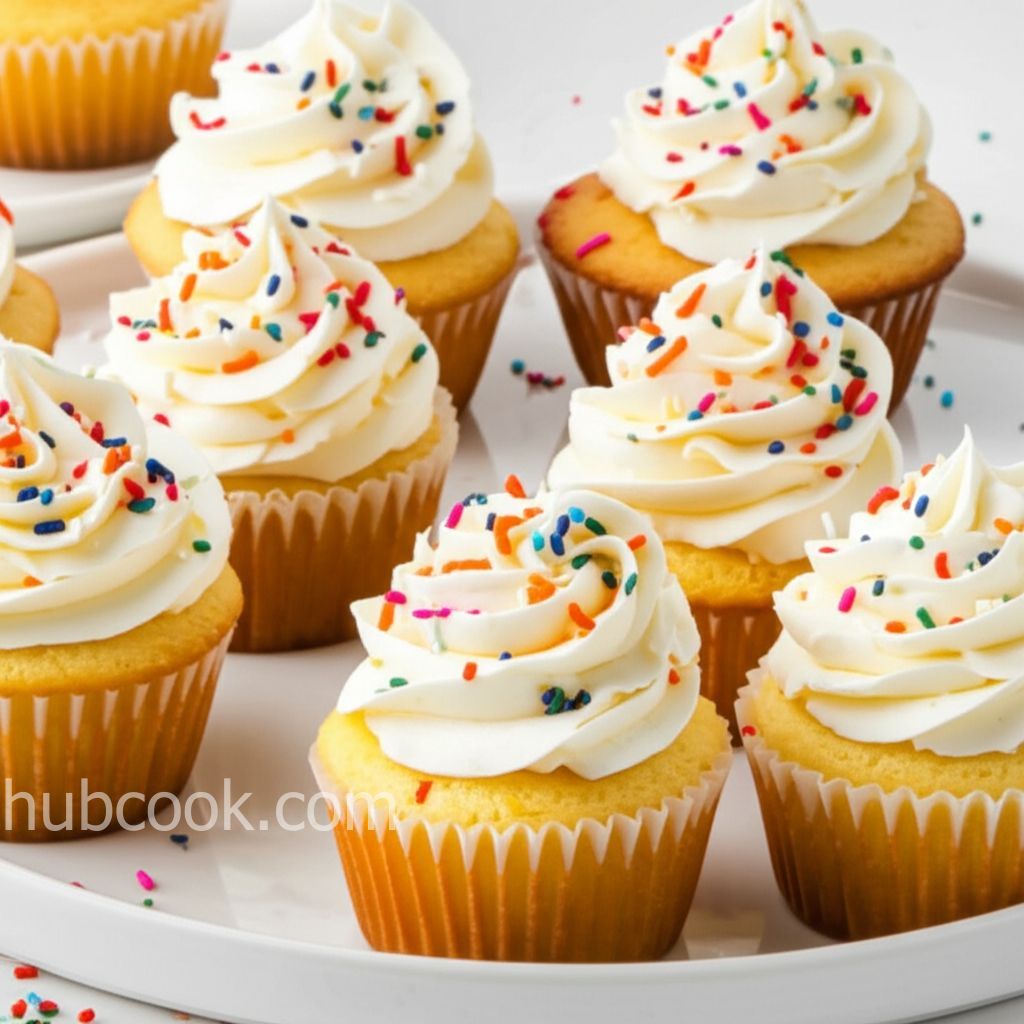 Mini Vanilla Cupcakes