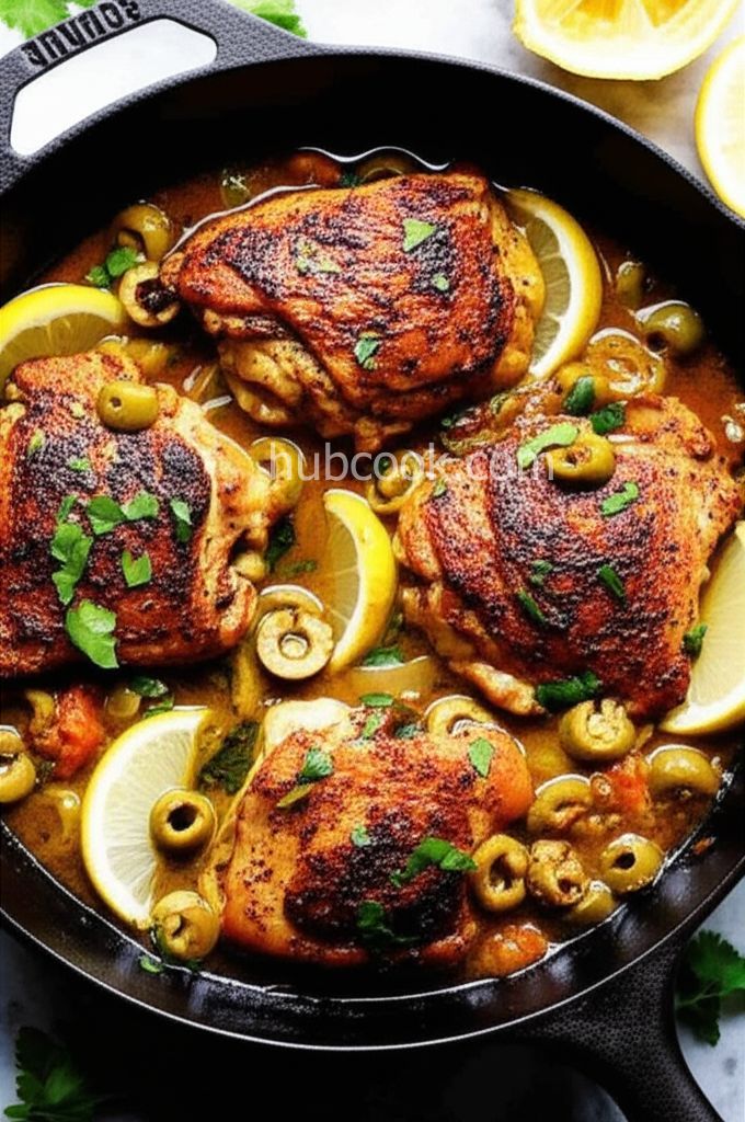 Moroccan Chicken Thighs