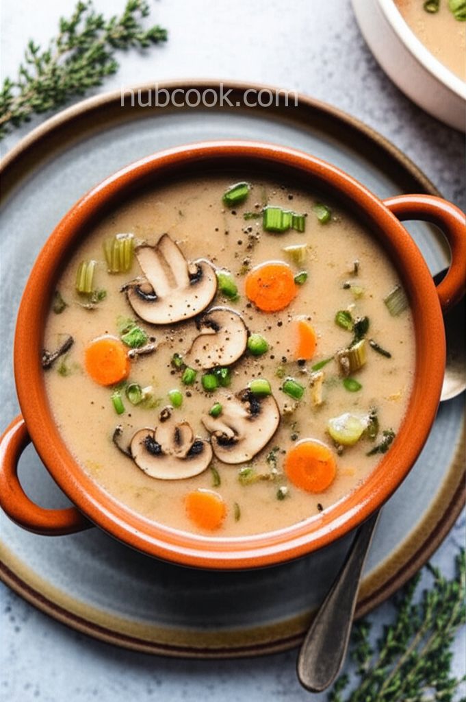 Mushroom Soup Without Cream
