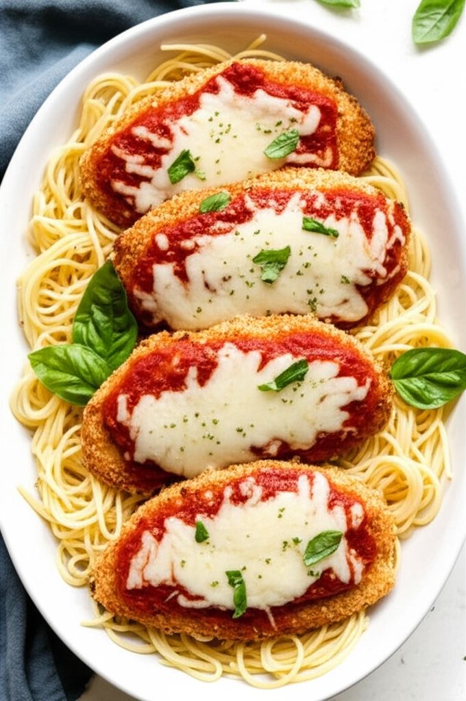 Quick Baked Chicken Parmesan