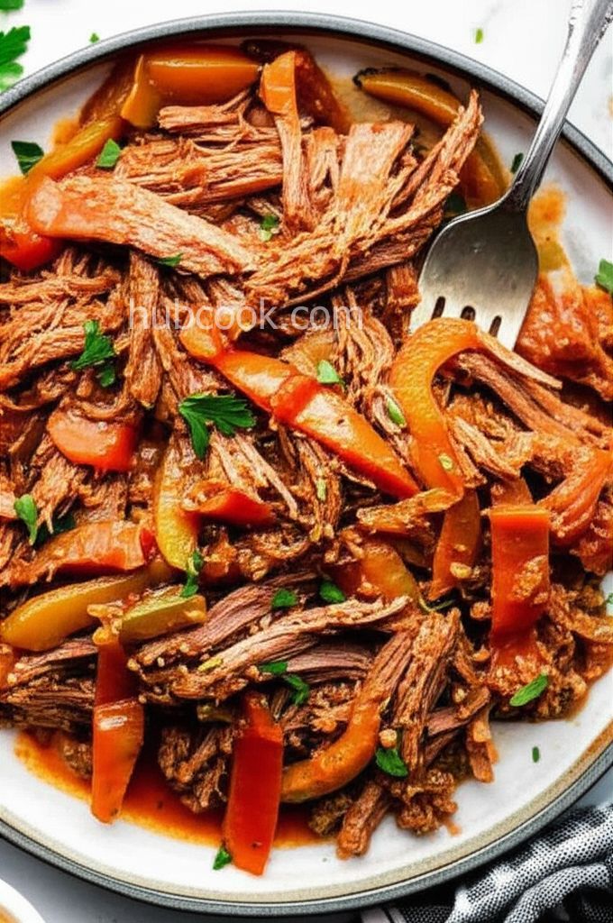 Ropa Vieja in a Slow Cooker