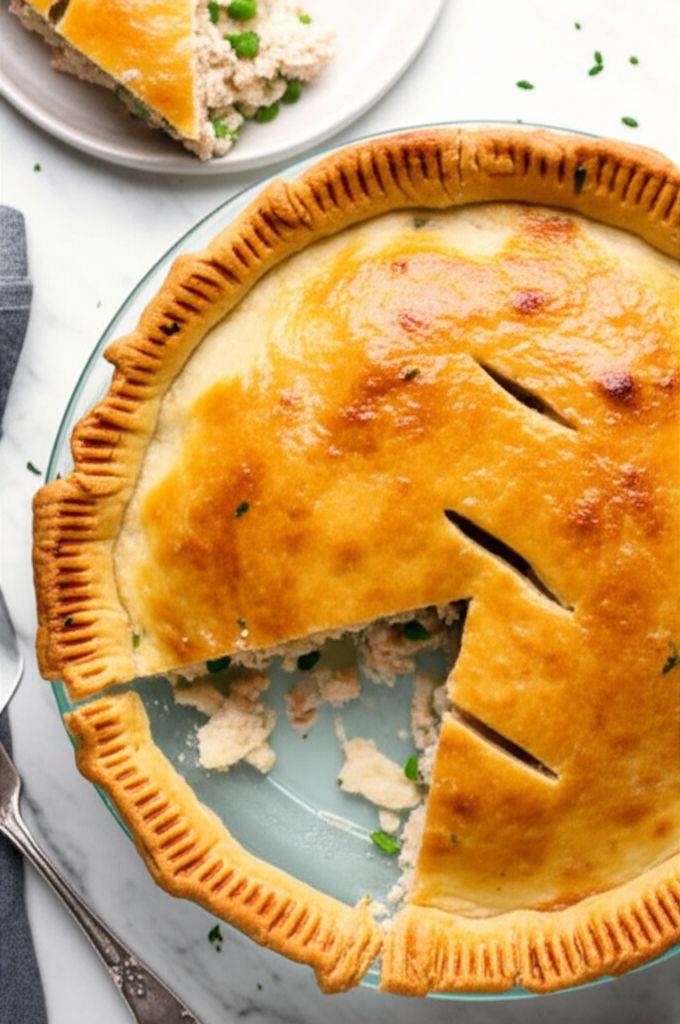 Salmon and Potato Pie