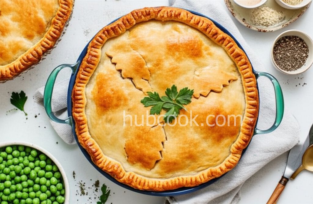 Simple Classic Chicken Pot Pie