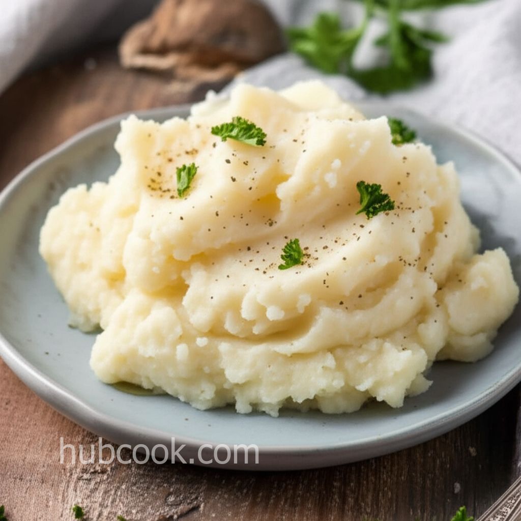 Skin-On Savory Mashed Potatoes