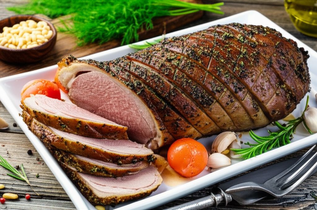 Stuffed Leg of Lamb