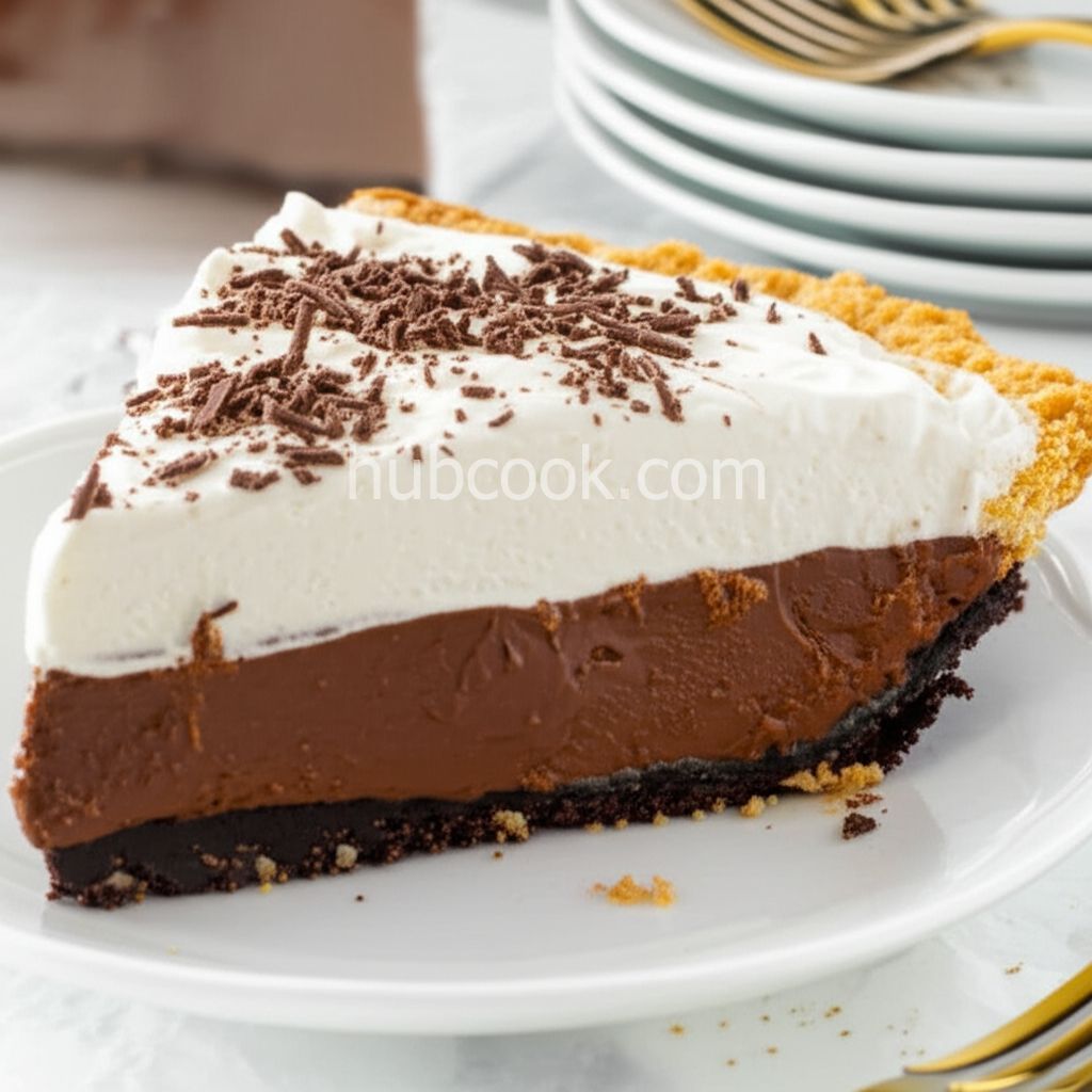 5-Layer Chocolate Banana Pudding Pie