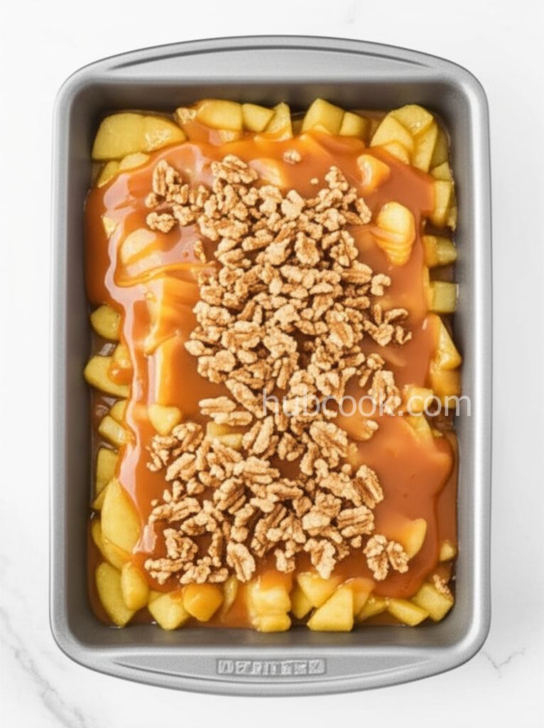 Caramel Apple Dump Cake
