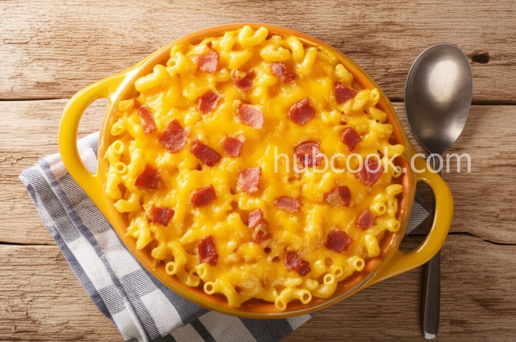 Cheddar Bacon Mac and Cheese