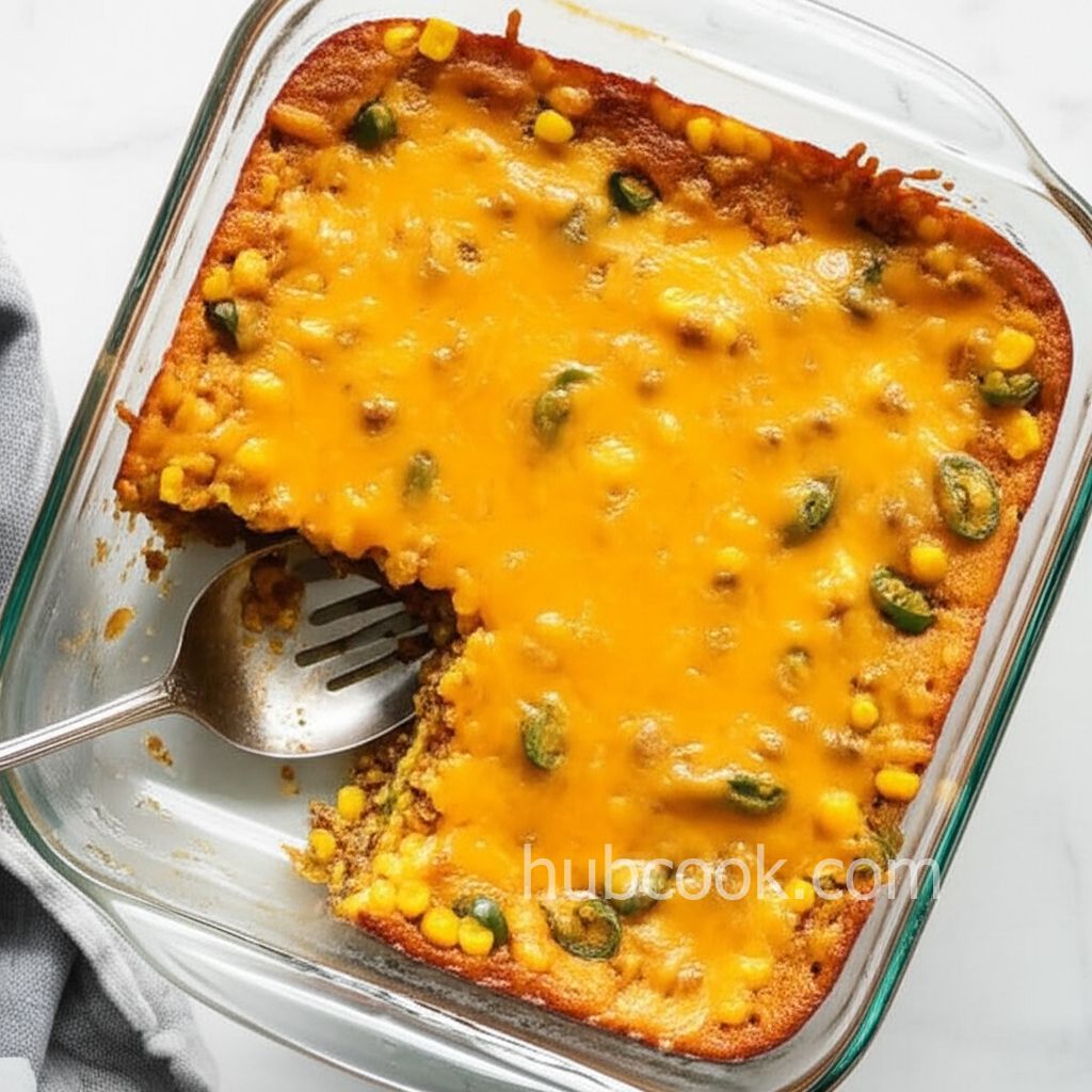 Cheese Mexican Corn Spoon Bread