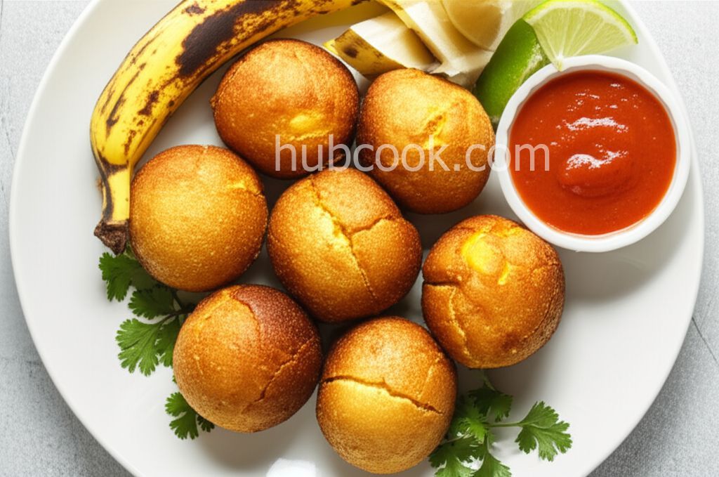 Cheese-Filled Green Plantains