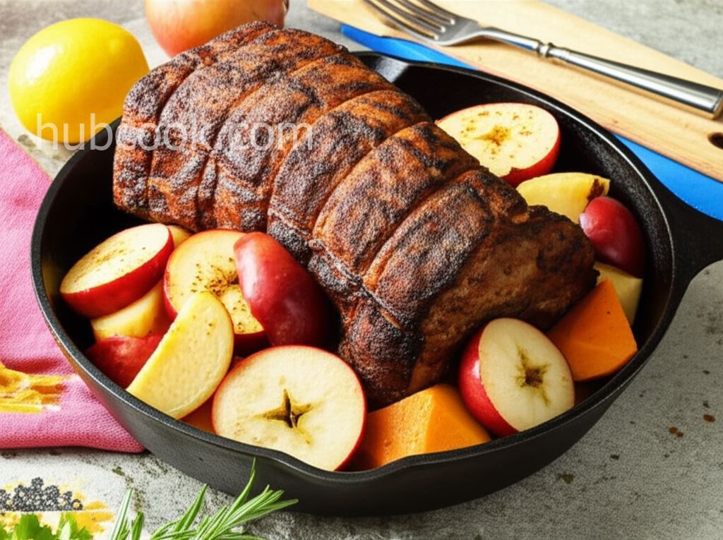 DJ's Outdoor Pork Loin with Veggies