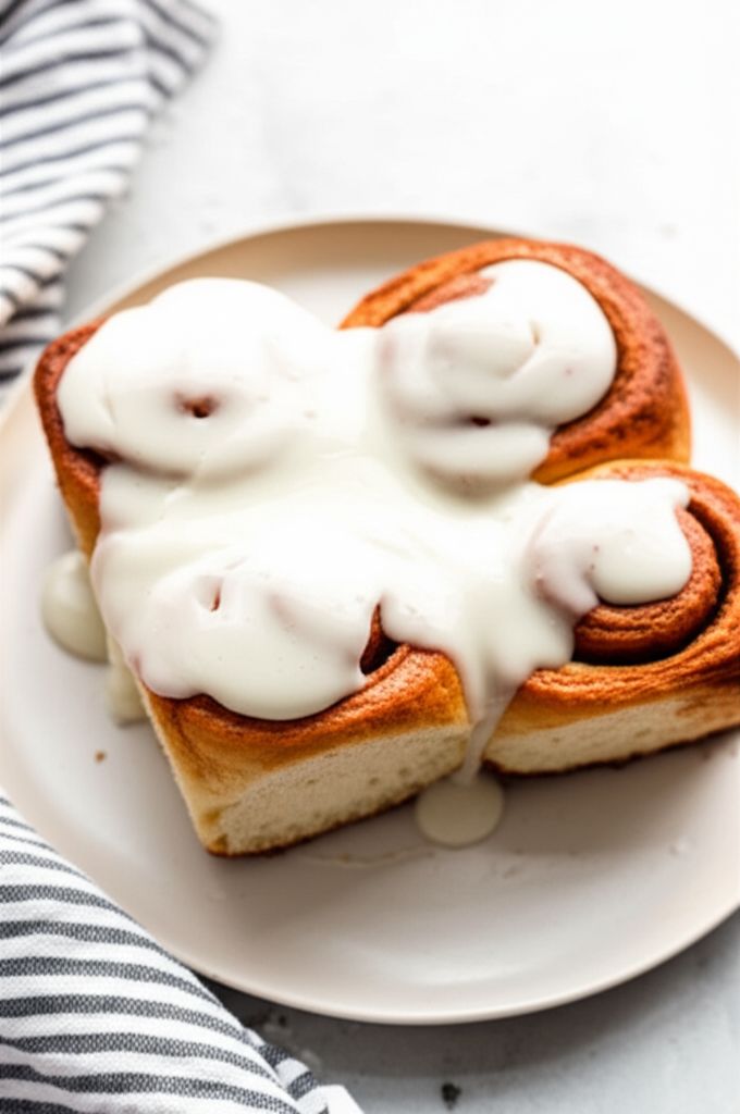 Fluffy Fire House Cinnamon Rolls