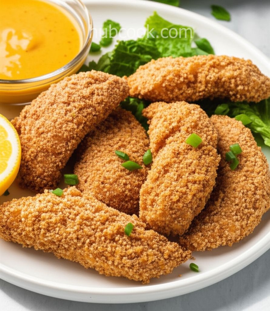 Honey Mustard Oven-Baked Chicken Tenders