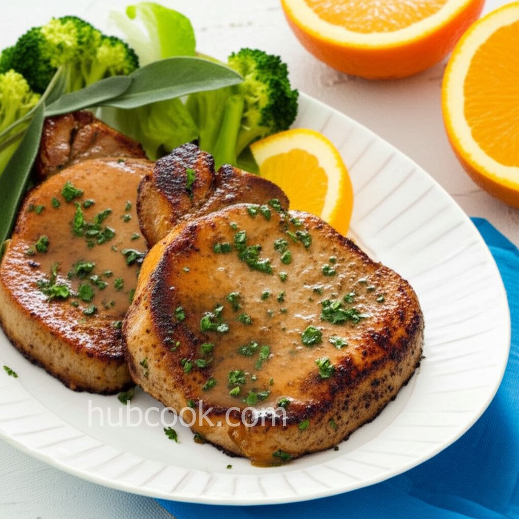 Orange-Sage Pork Chops