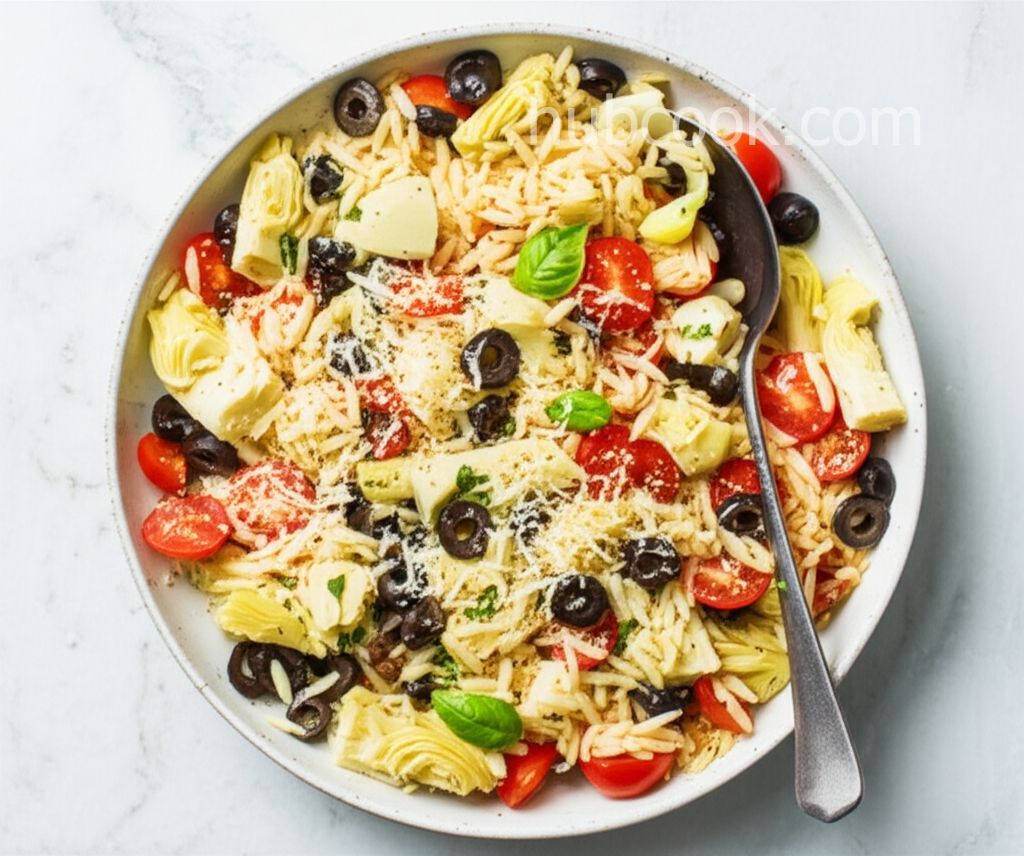 Orzo Tomato Artichoke Salad