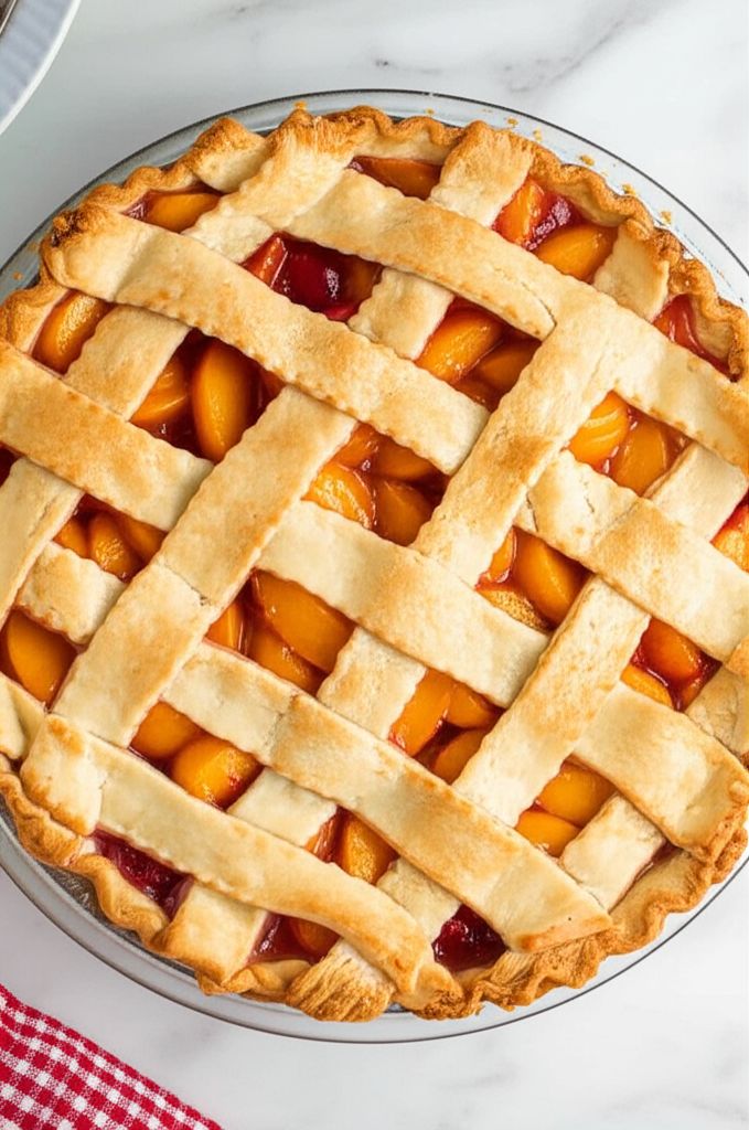 Peach-a-Berry Pie