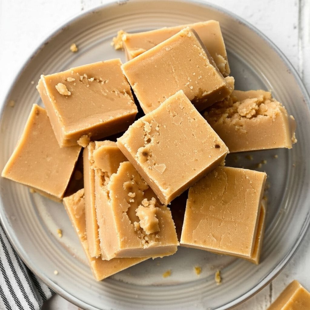 Peanut Butter Microwave Fudge