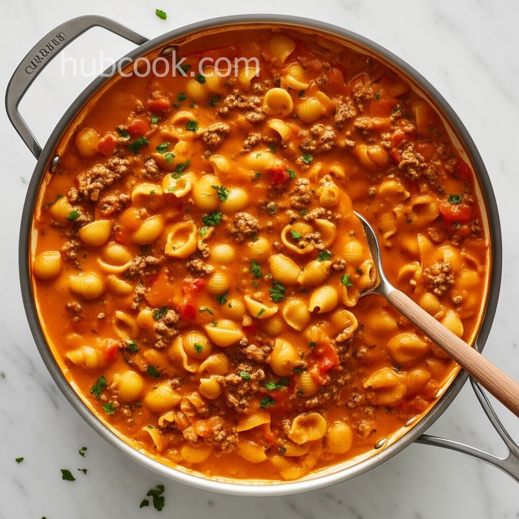 Salsa Mac and Beef