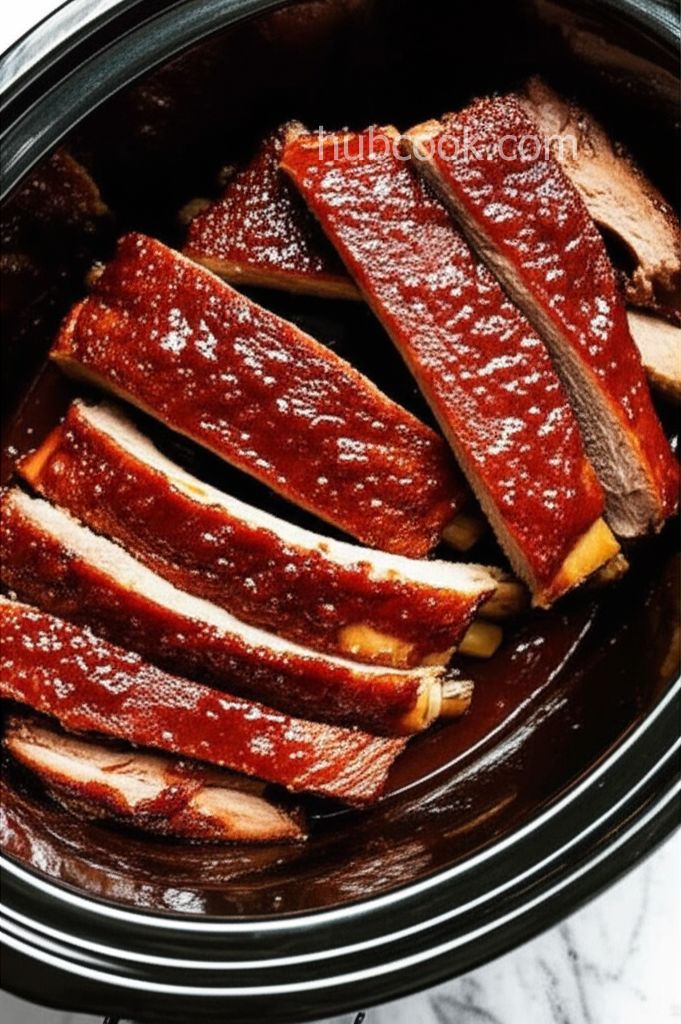 Slow Cooker Barbecued Ribs