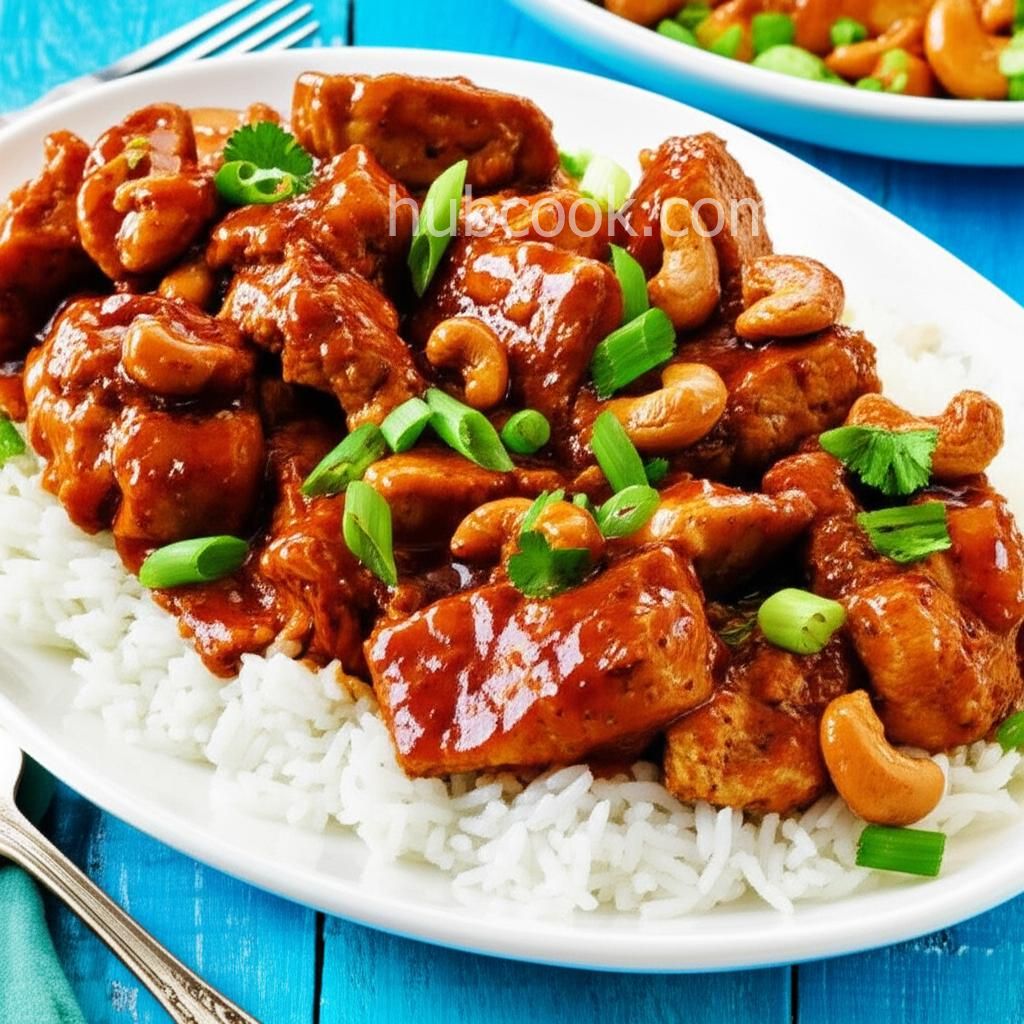 Slow-Cooked Cashew Chicken