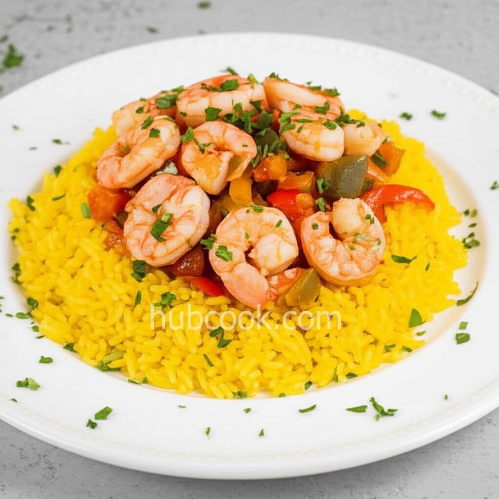Spanish Rice and Shrimp