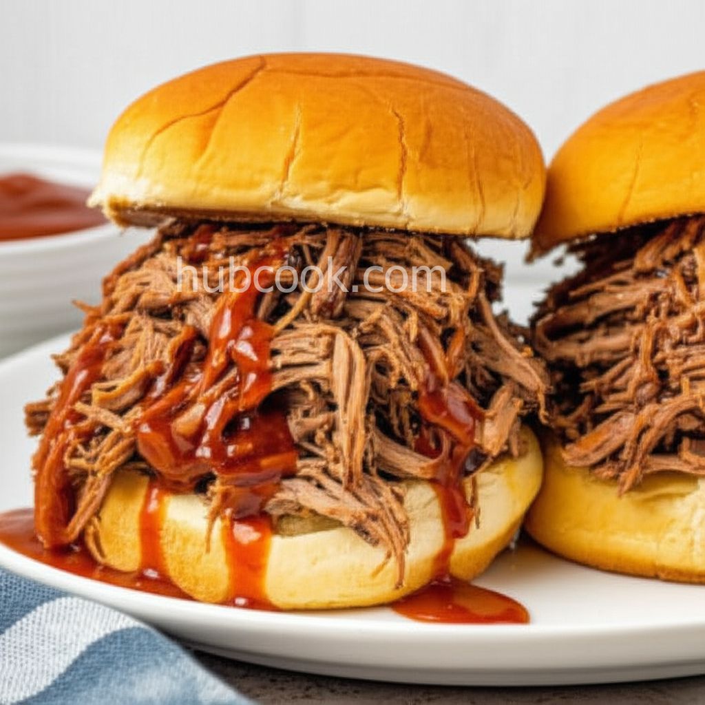Ting-Town Barbeque Beef Sandwich