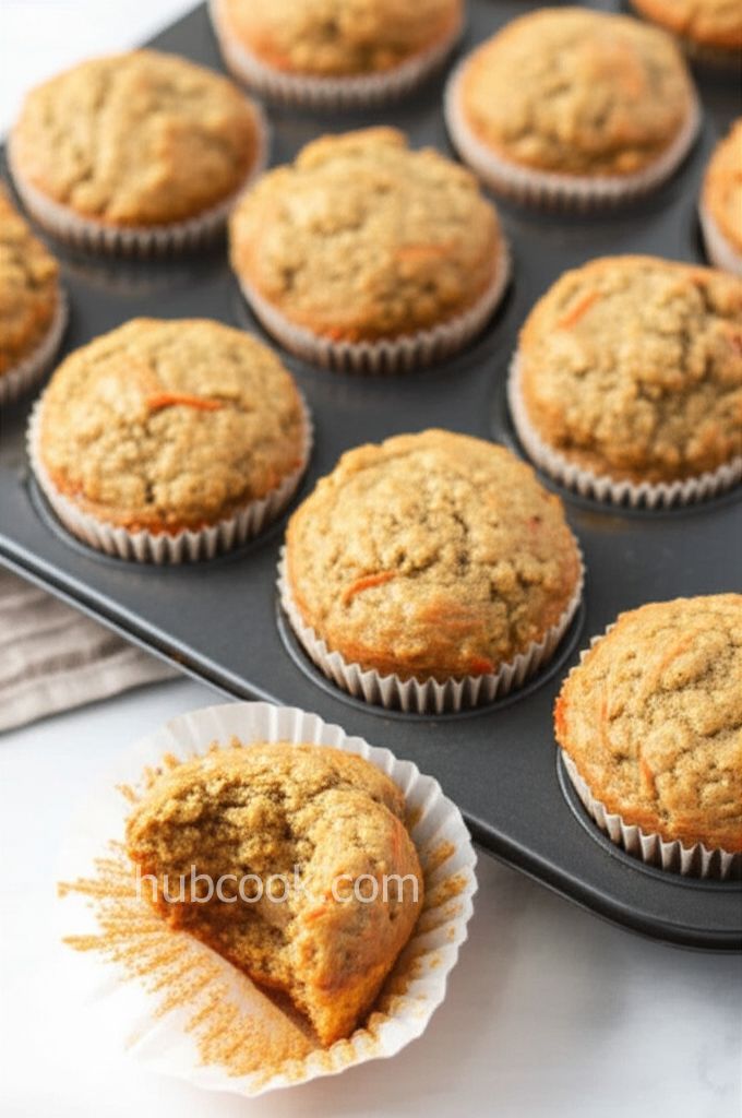 Wicked Whole Wheat Orange Carrot Muffins