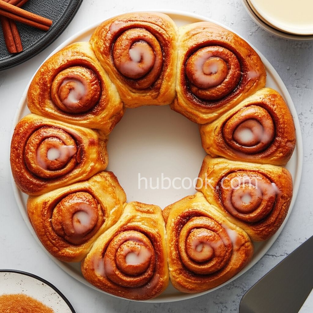 Cinnamon Crown Rolls