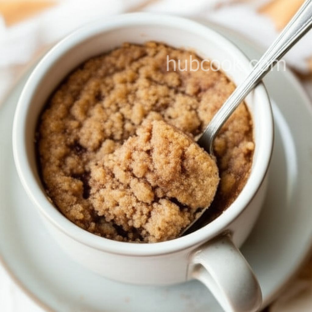 Coffee Cake in a Mug