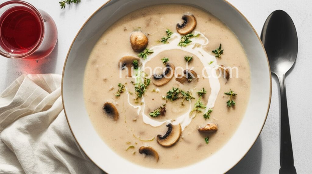 Low-Carb Cream of Mushroom Soup