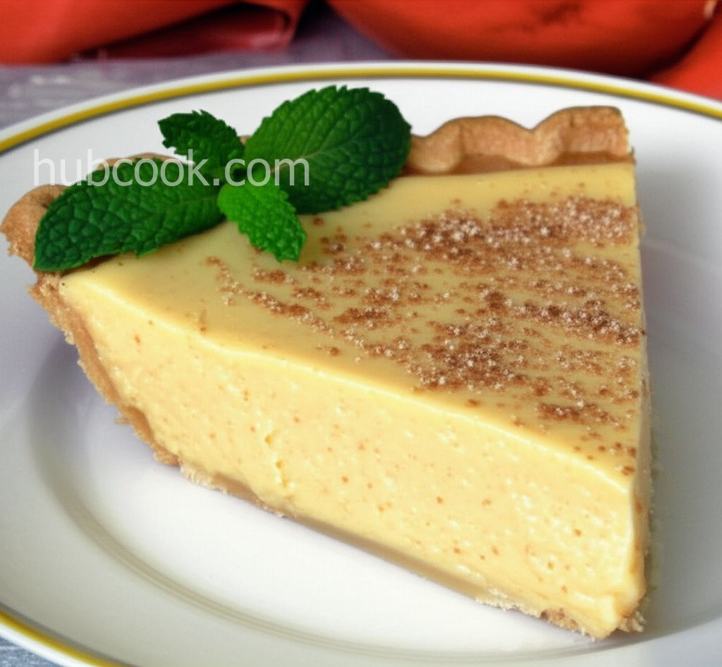 Nick's Eggnog Pie