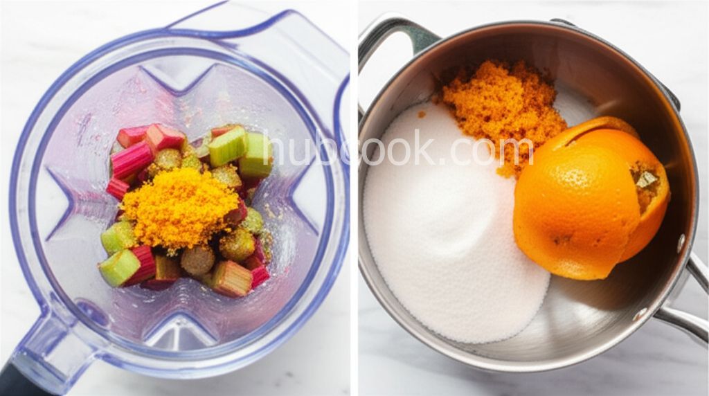 Rhubarb Curry Chicken