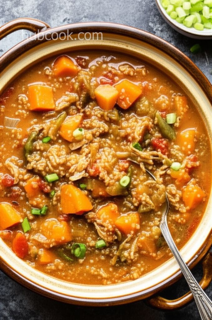 Slow Cooked Chicken Stew