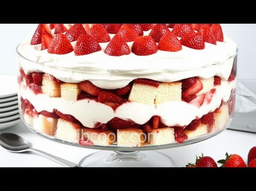 Strawberry Shortcake with Cheesecake Whipped Cream
