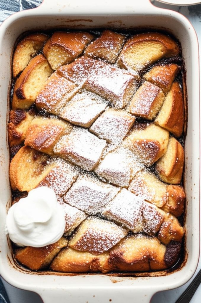 Trishie's Chocolate and Orange Bread Pudding