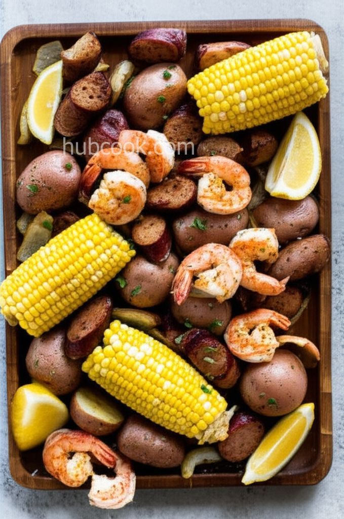 Air Fryer Shrimp "Boil"