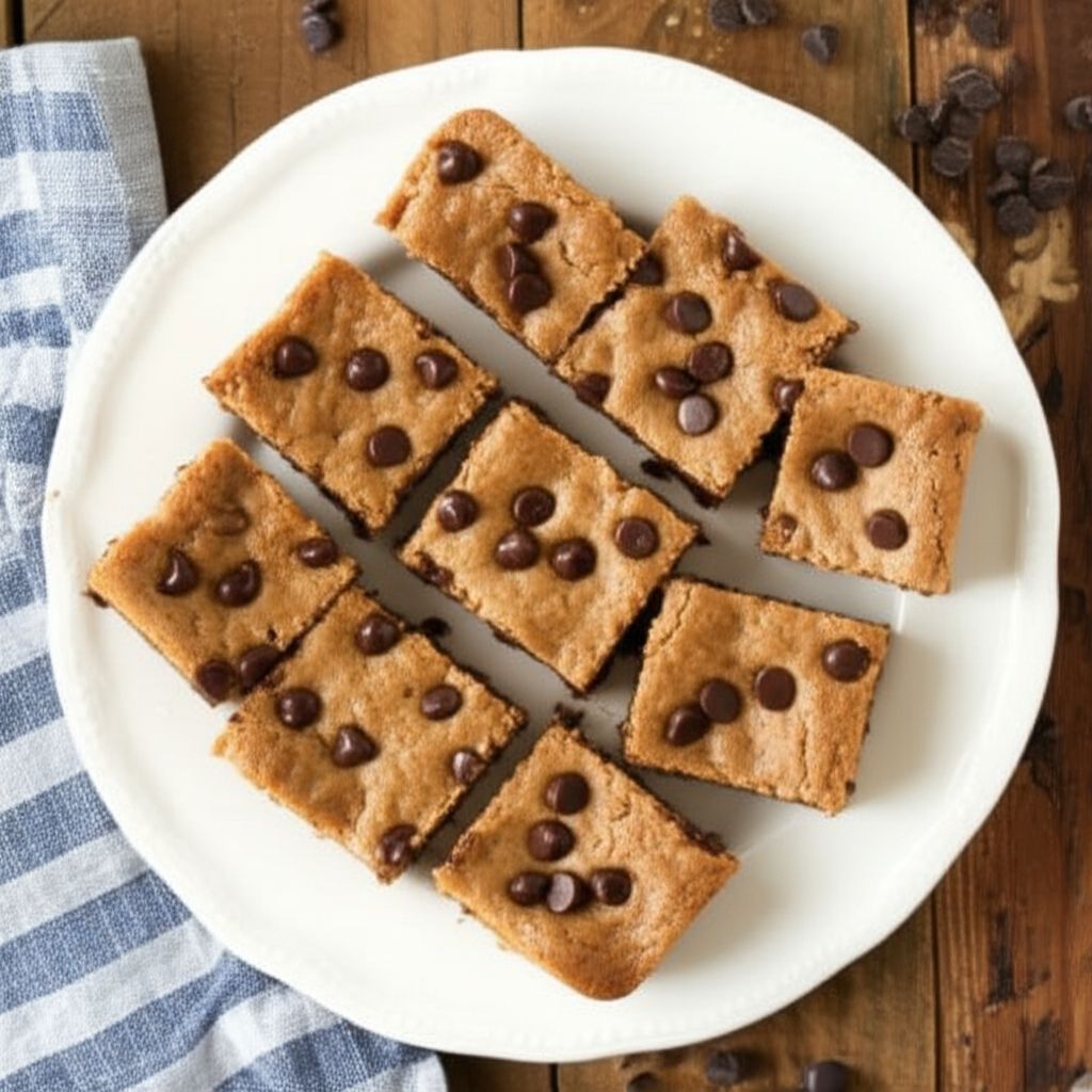 Bake Sale Chocolate Chip Oatmeal Brownies