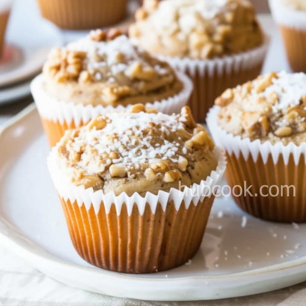 Banana Muffins with a Crunch