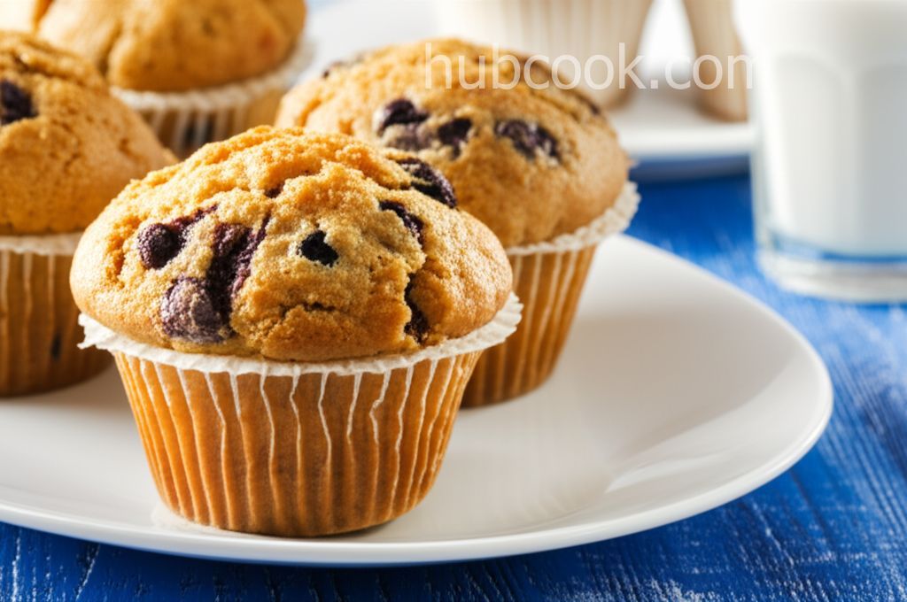 Blueberry Orange Bran Muffin